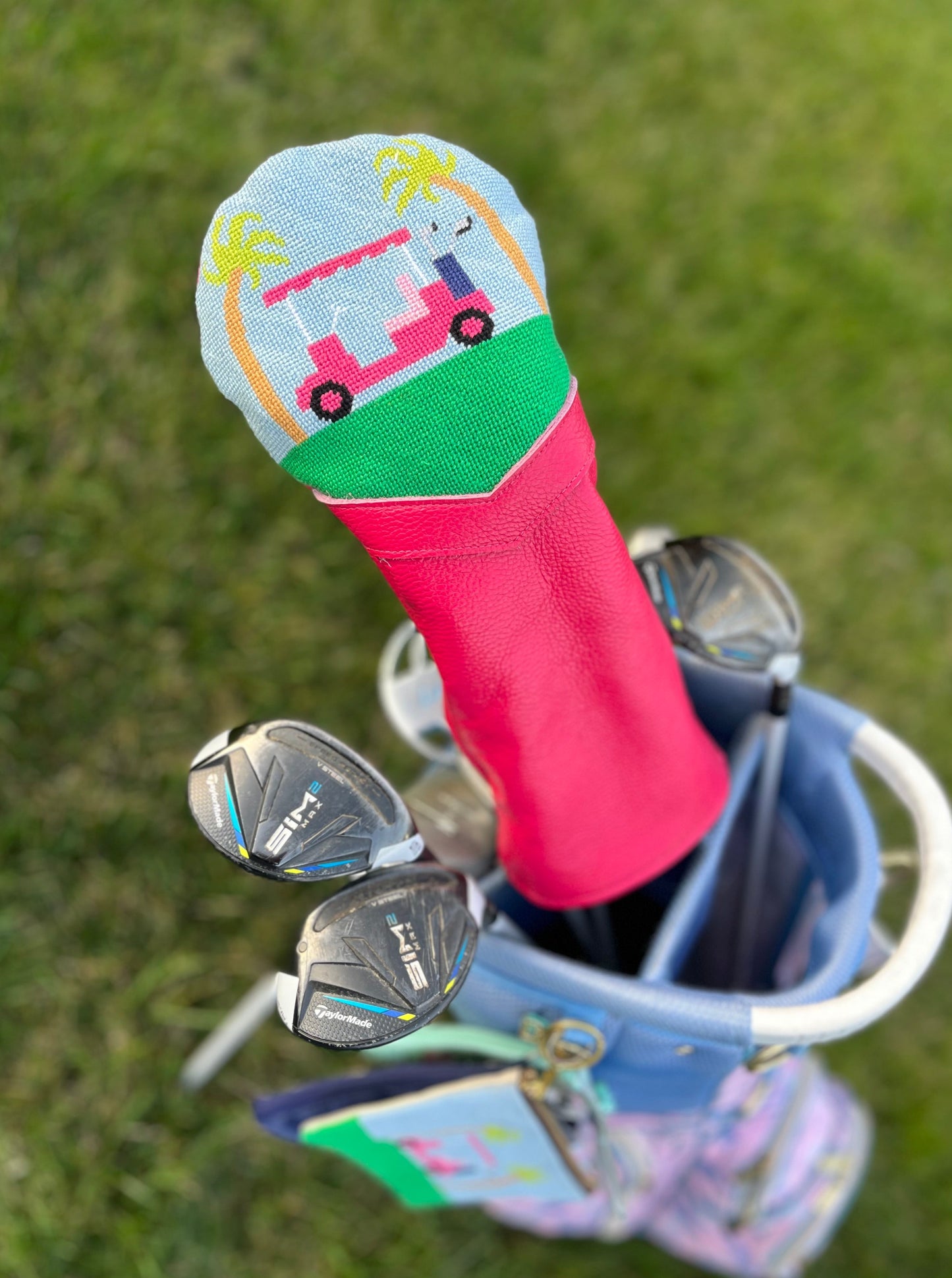 Needlepoint Golf Club Headcover