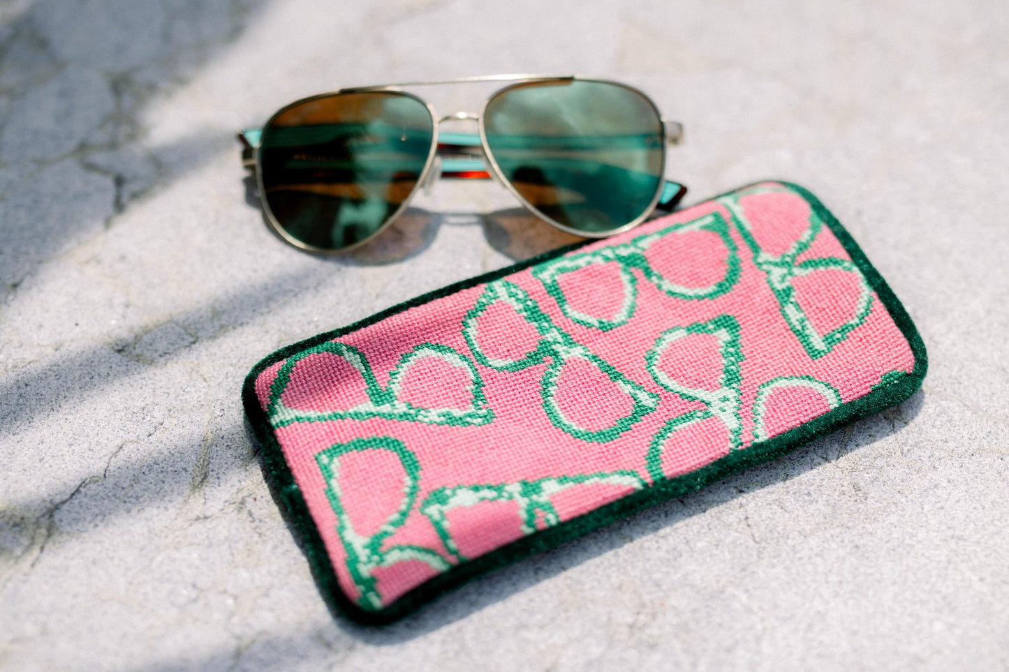 Needlepoint Glasses Case - Eyeglasses