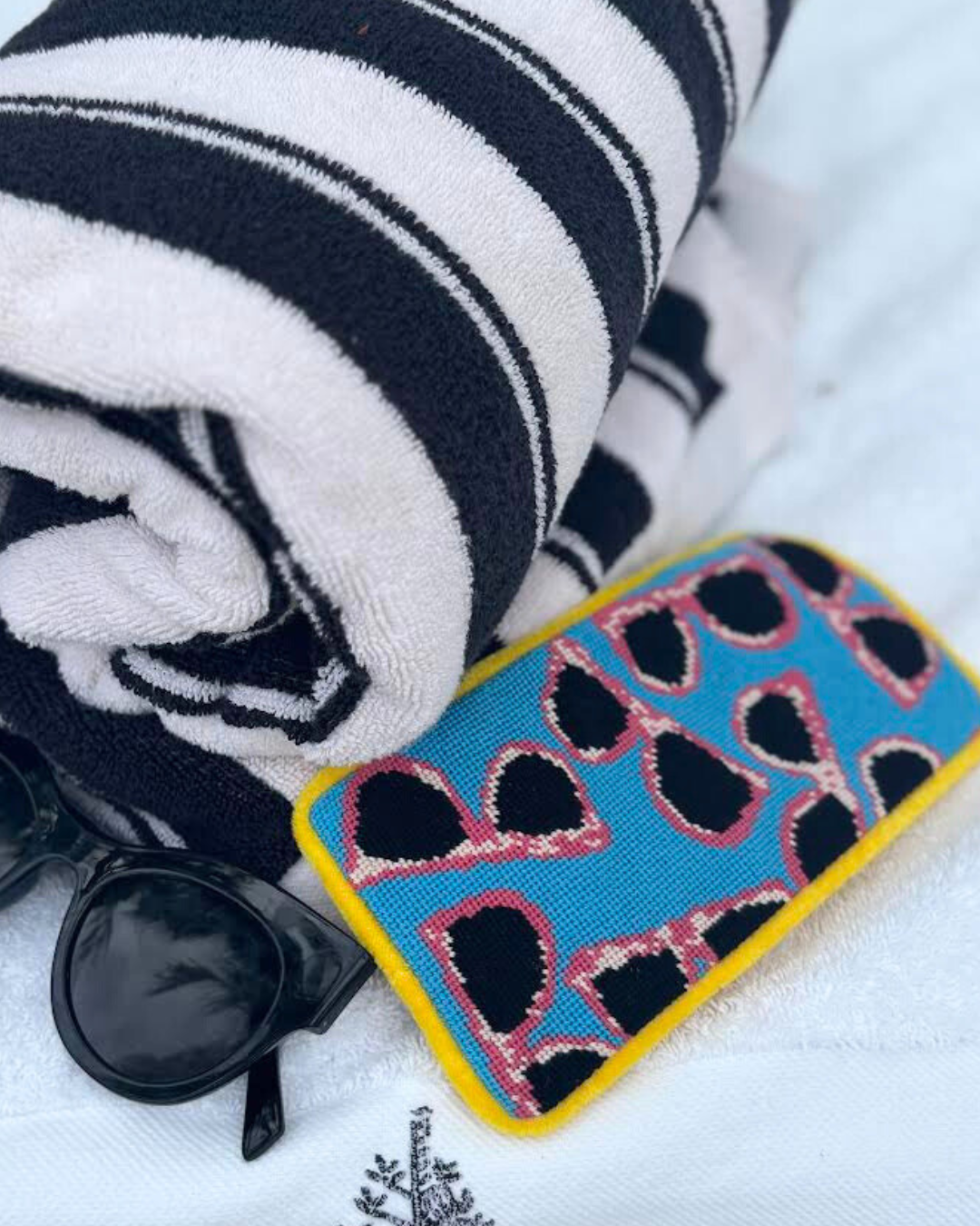 Needlepoint Glasses Case - Sunglasses