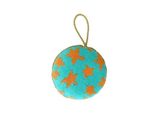 Needlepoint Starfish Ornament