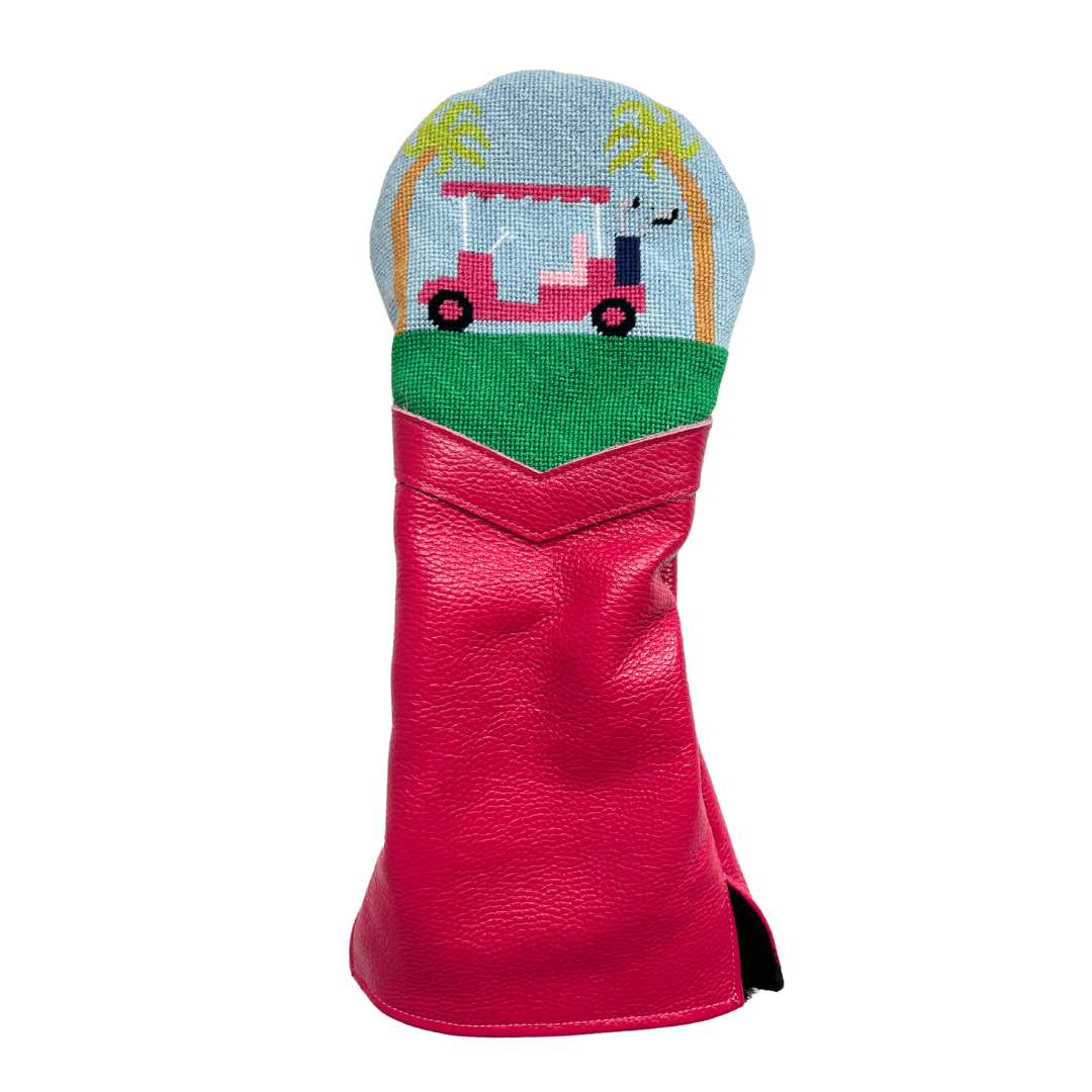 Needlepoint Golf Club Headcover